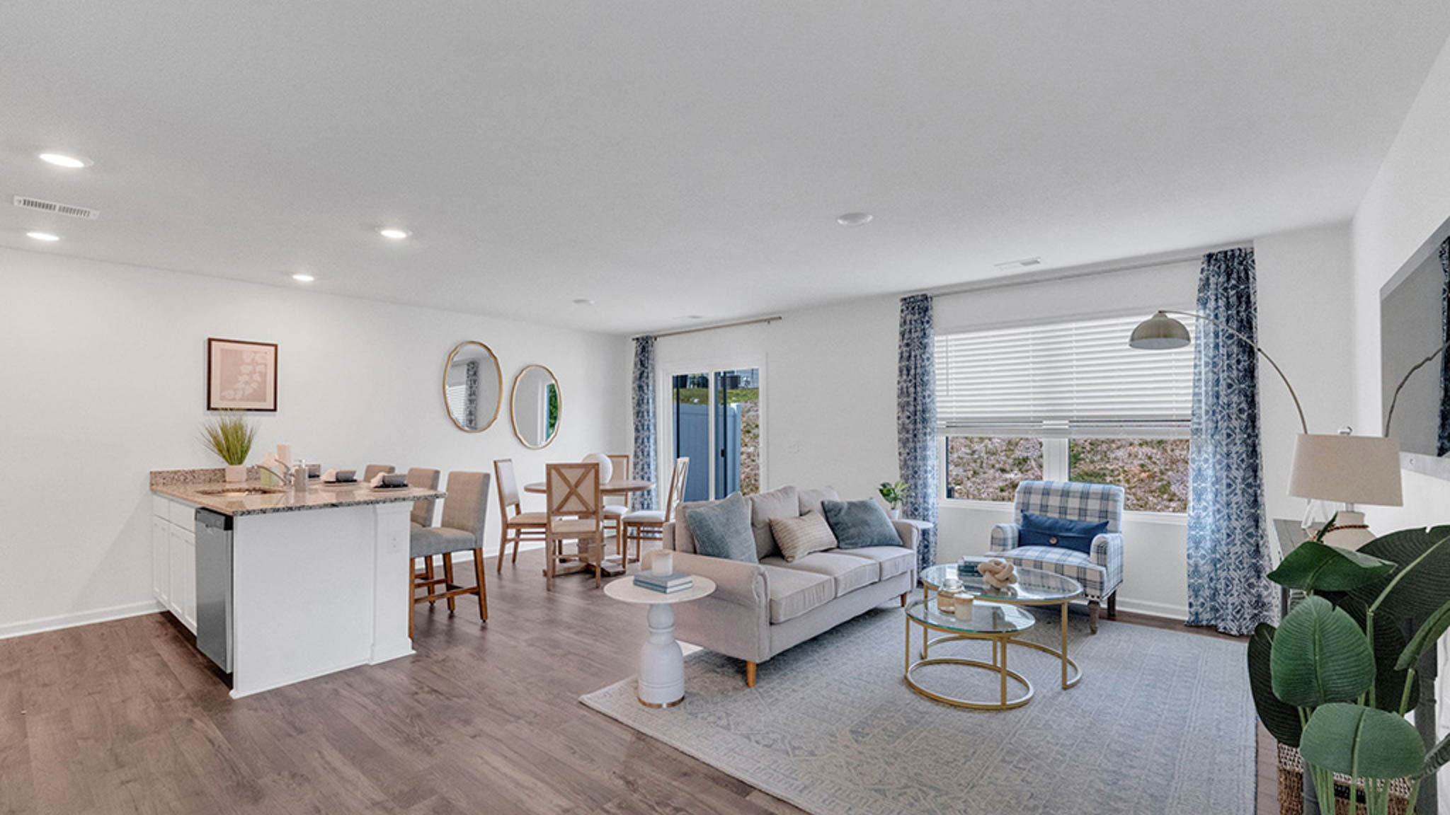 Mitchell plan townhome interior