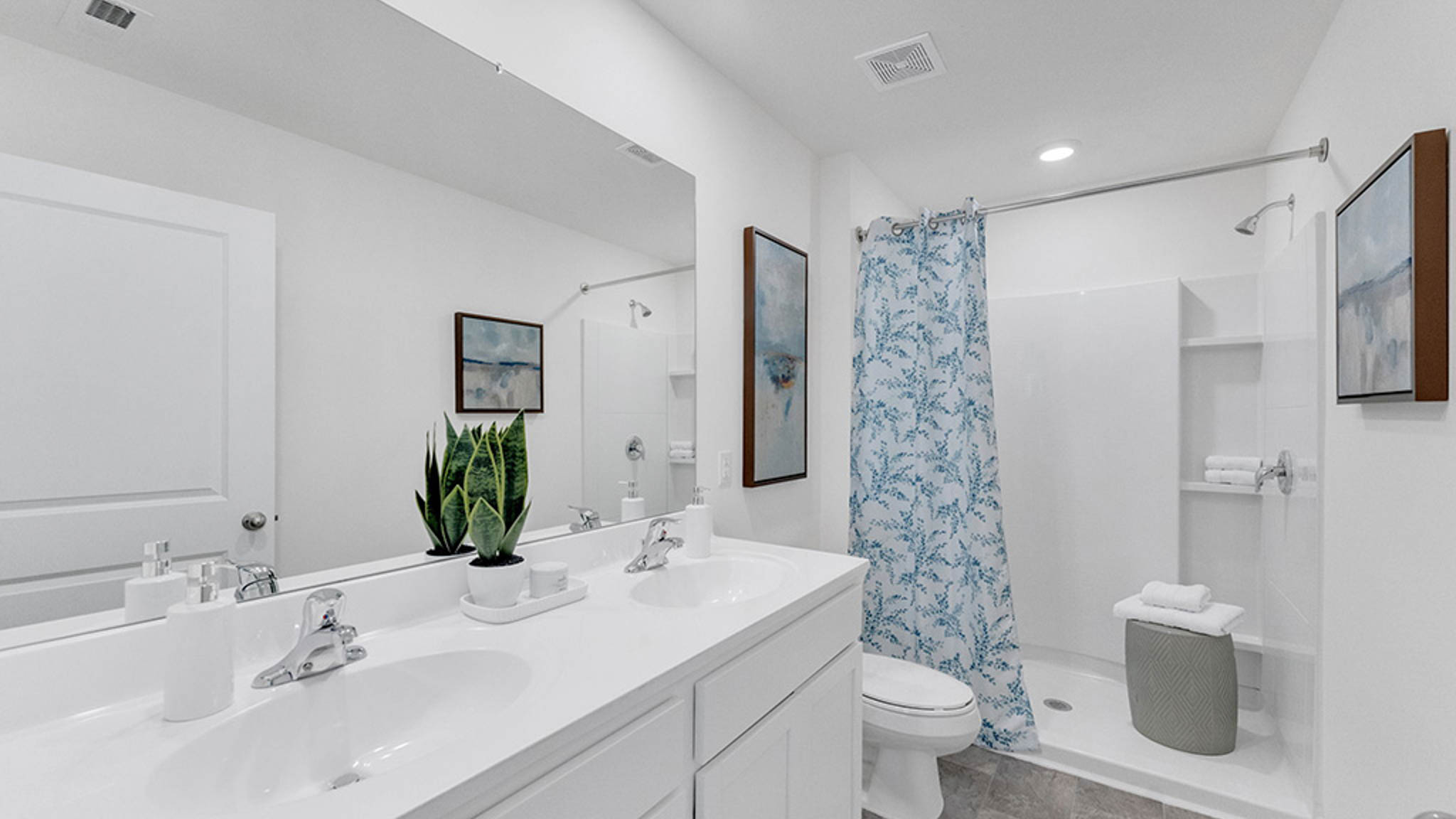 Mitchell plan townhome interior