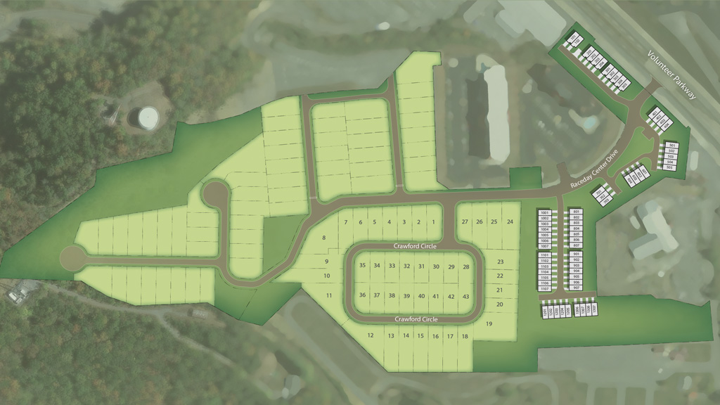 Static Lot Map