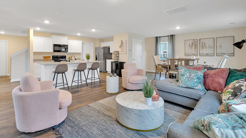 Elston plan home interior