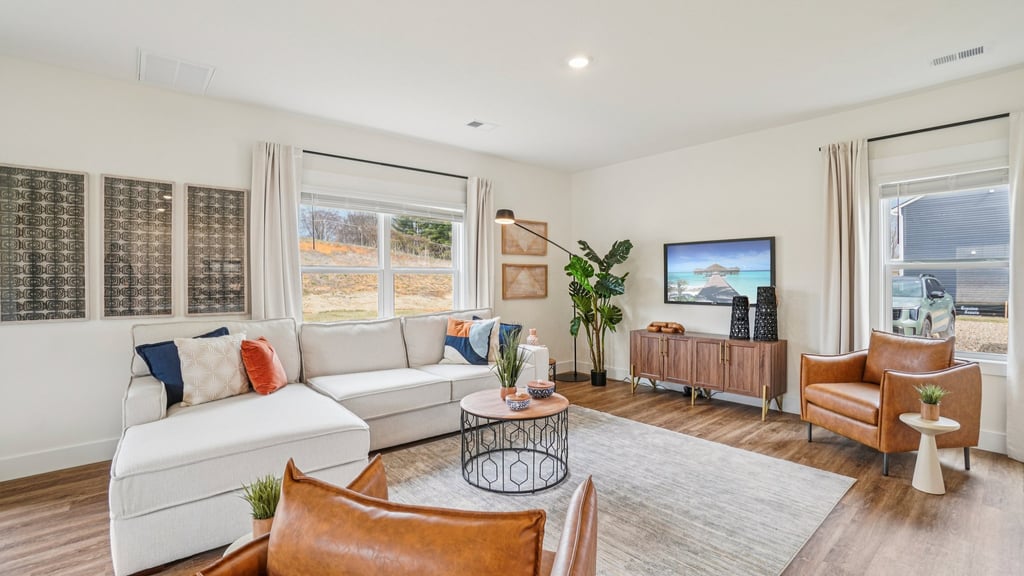 Elston plan home interior