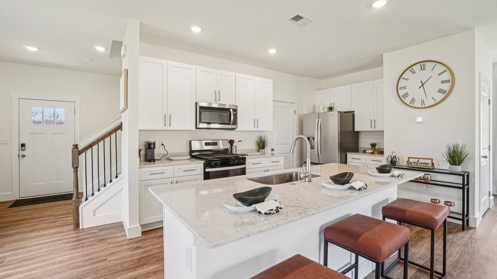 Elston plan home interior