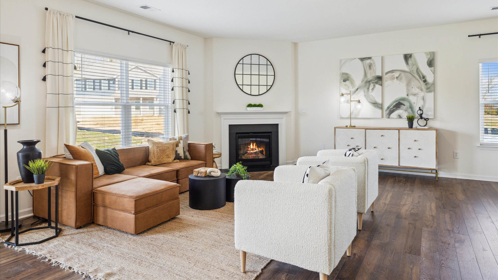 Hanover plan home interior