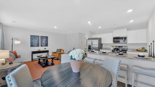 Altamont plan townhome interior