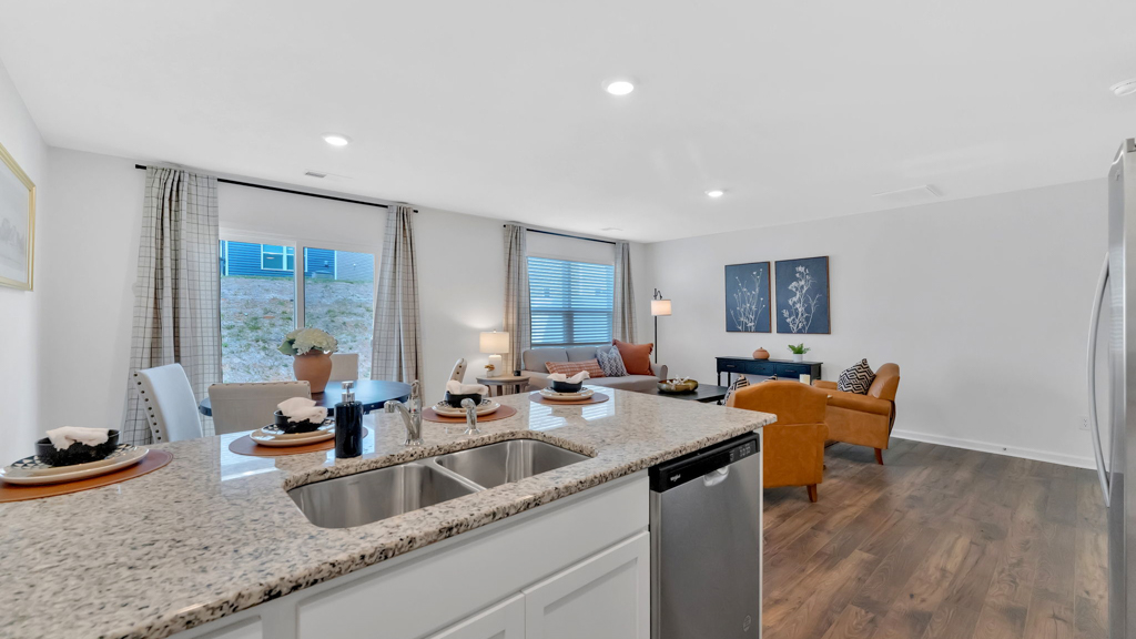 Altamont plan townhome interior