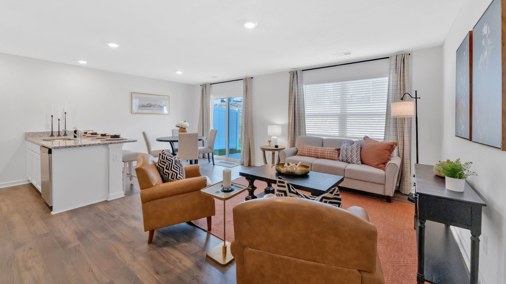 Altamont plan townhome interior