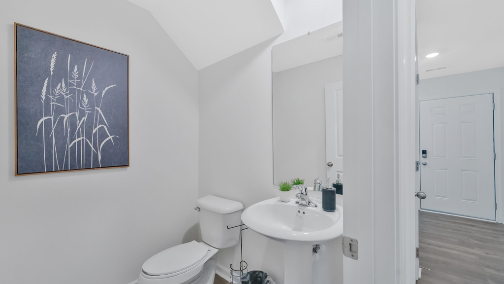 Altamont plan townhome interior