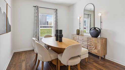 Hanover plan dining room