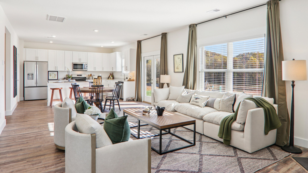 Hanover plan home interior