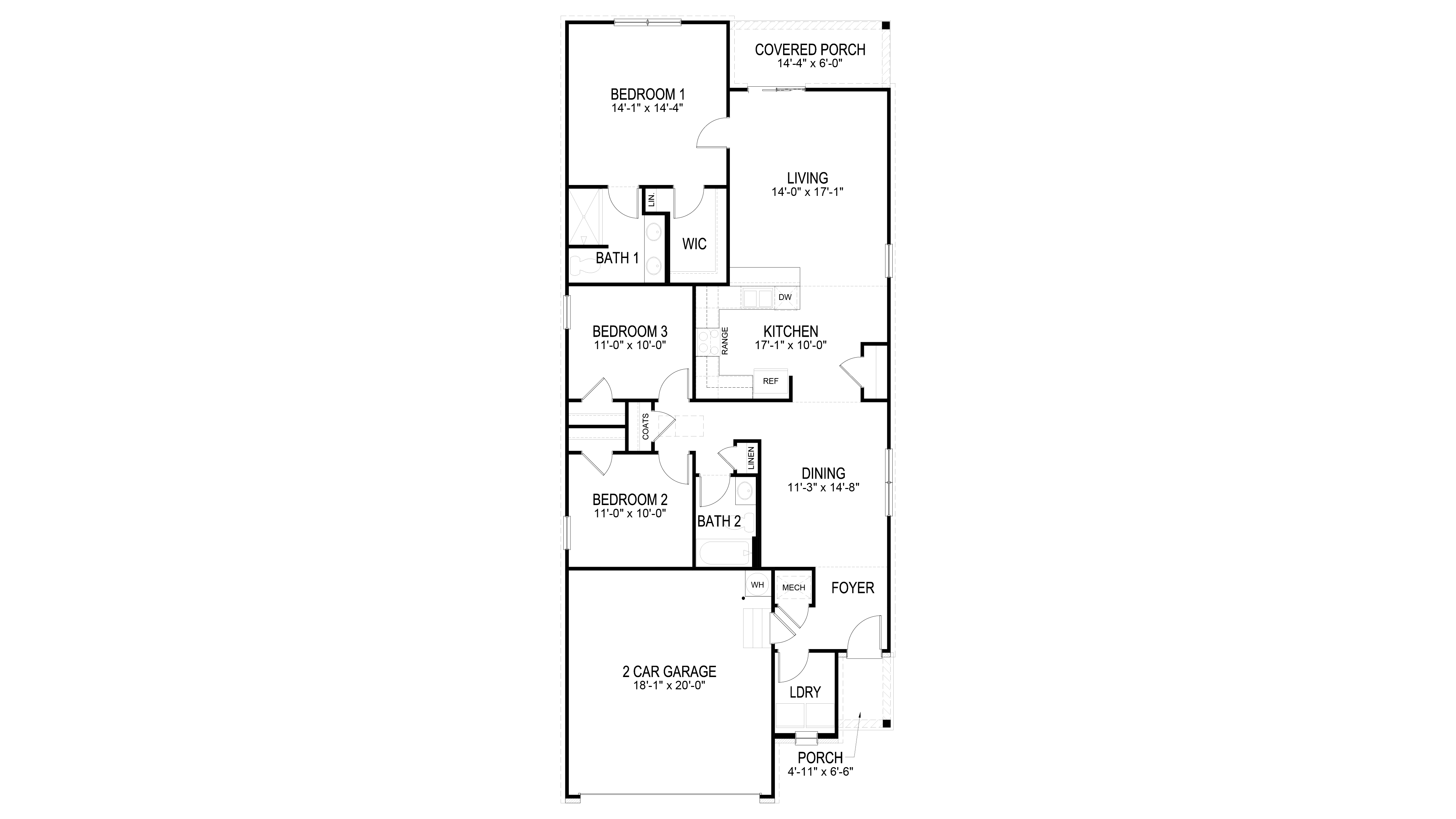 Allex floor plan