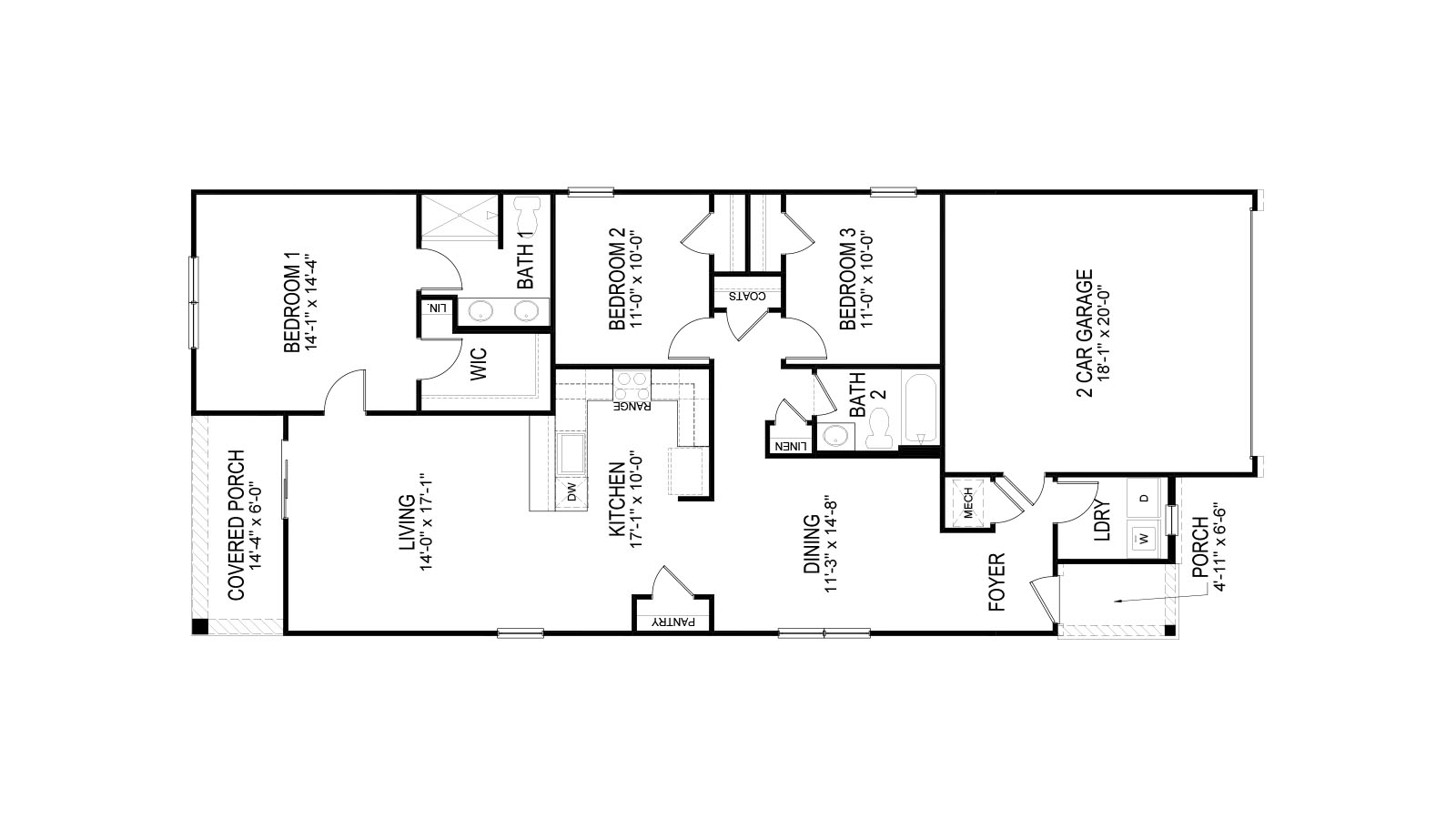 Allex floor plan