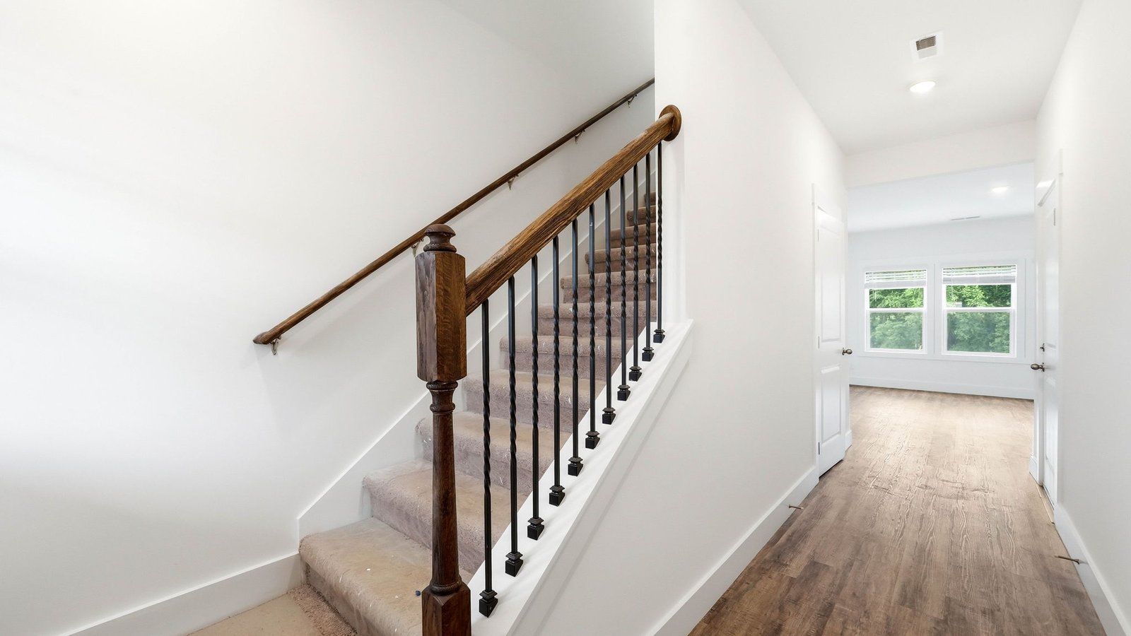 Stairway leading to hall
