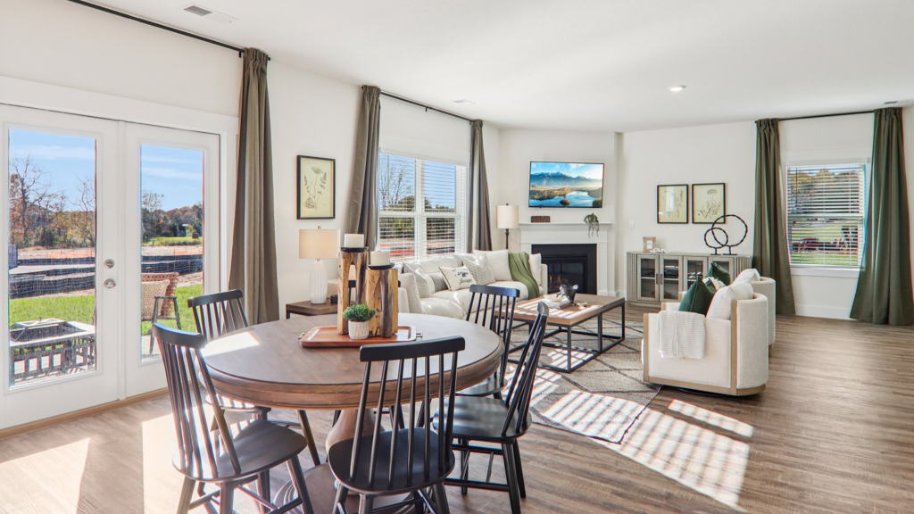 Hanover plan home interior