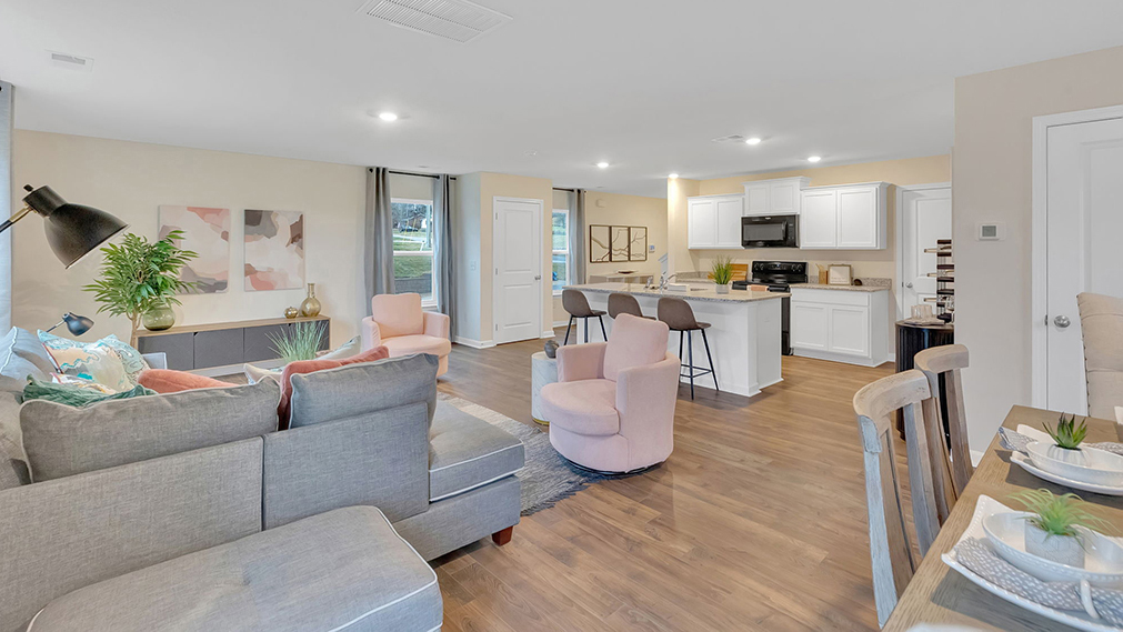 Elston plan home interior