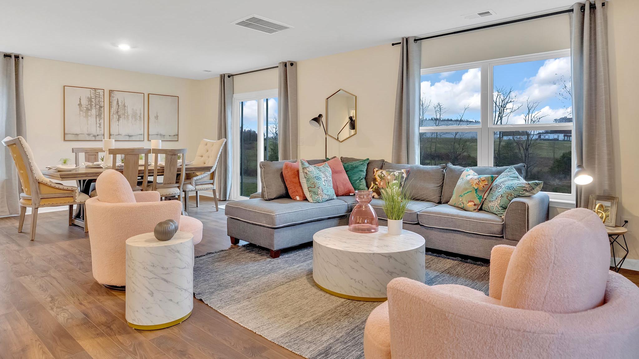 Elston plan home interior