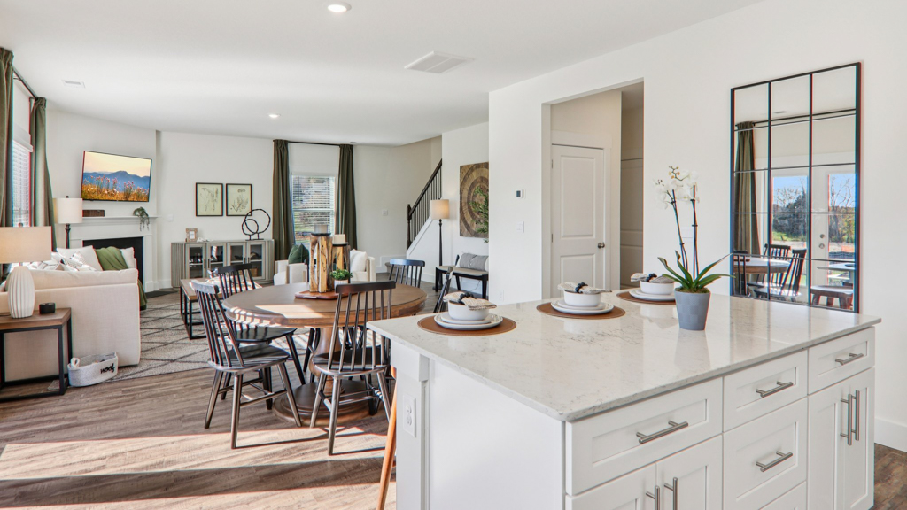 Hanover plan home interior