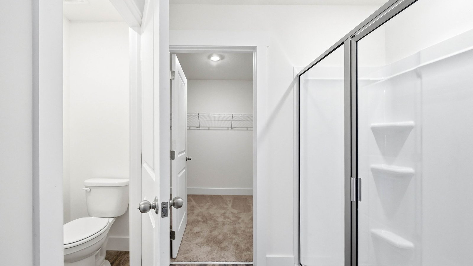 Bathroom with standing shower