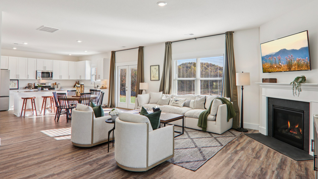 Hanover plan home interior