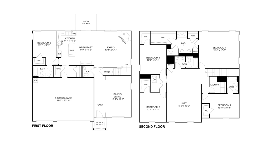 Mansfield floor plan