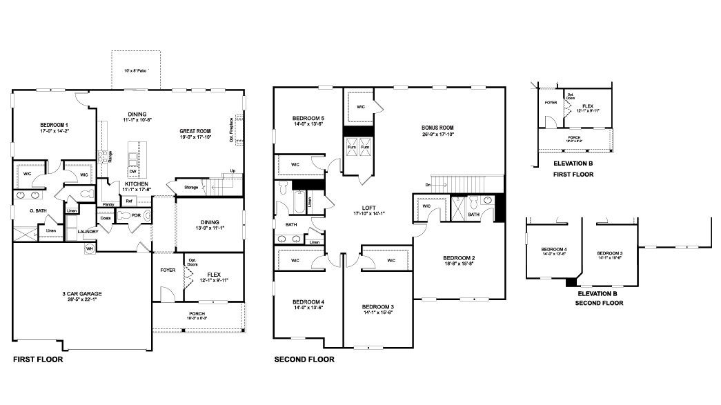 Pamlico floor plan