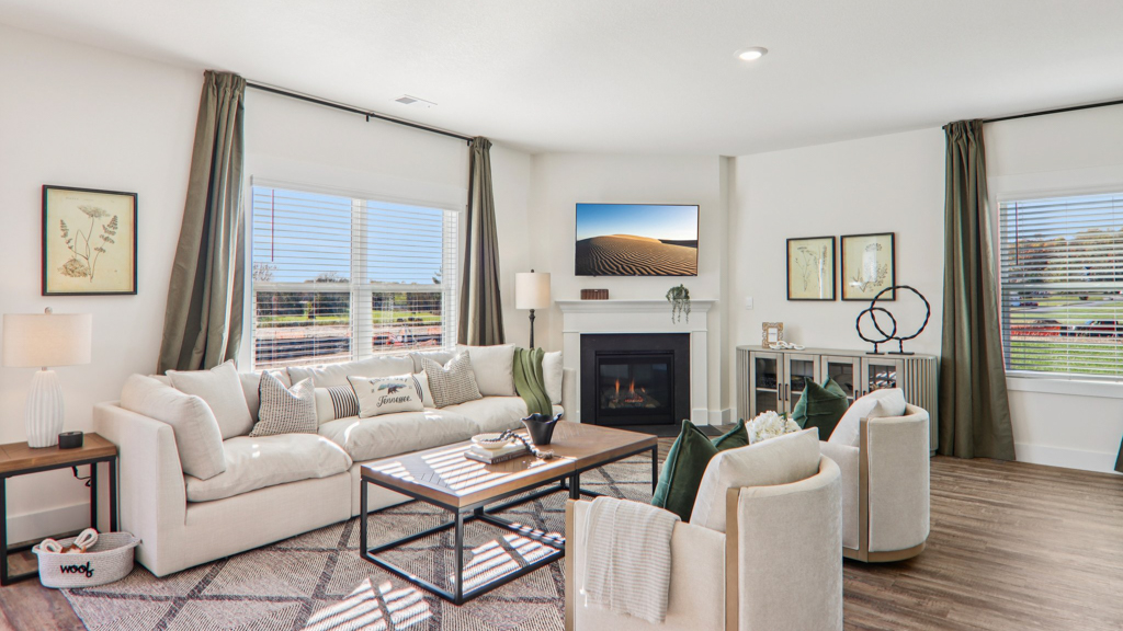 Hanover plan home interior