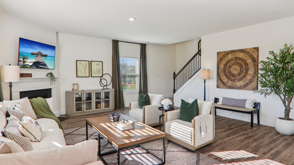 Hanover plan home interior