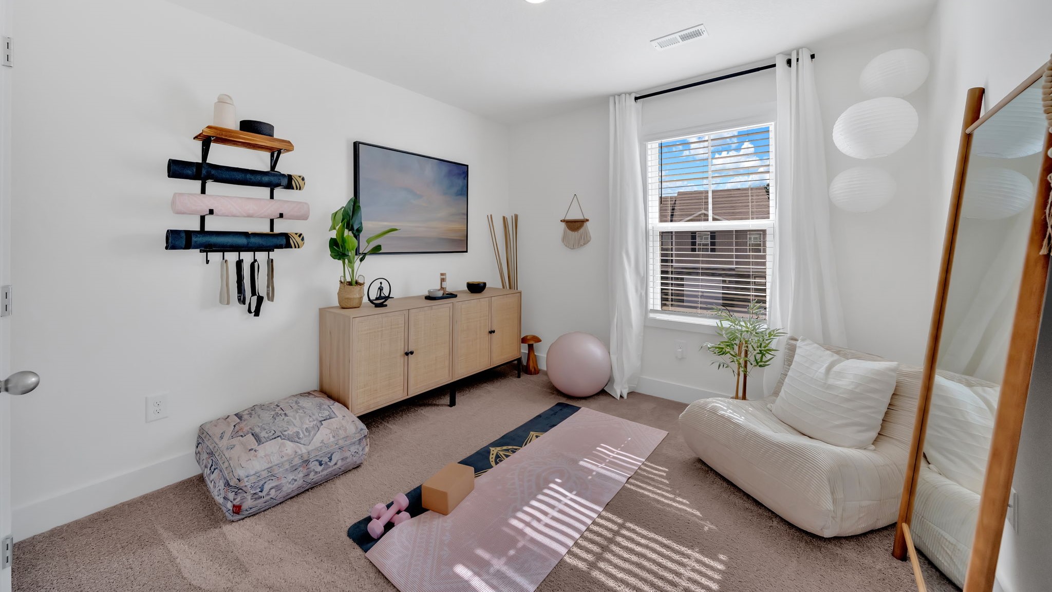 Mitchell 4-bedroom townhome interior with open living space and modern amenities