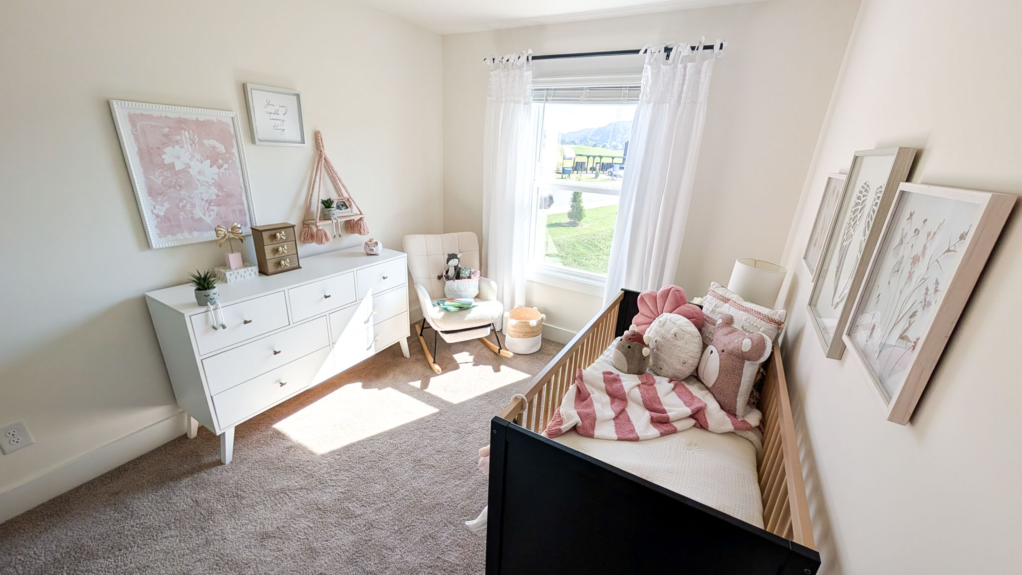 Mitchell 4-bedroom townhome interior with open living space and modern amenities