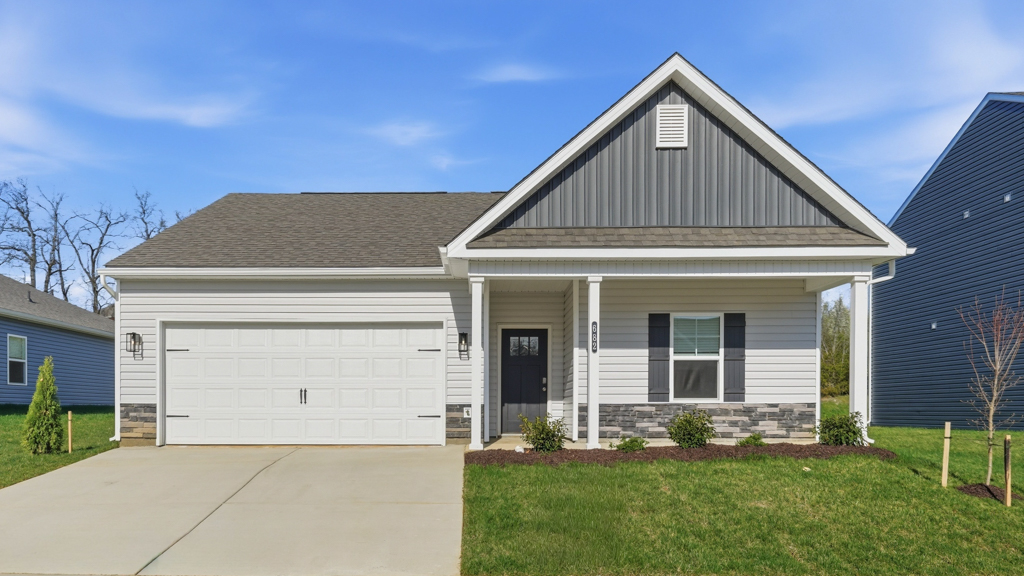 Cali plan front home elevation