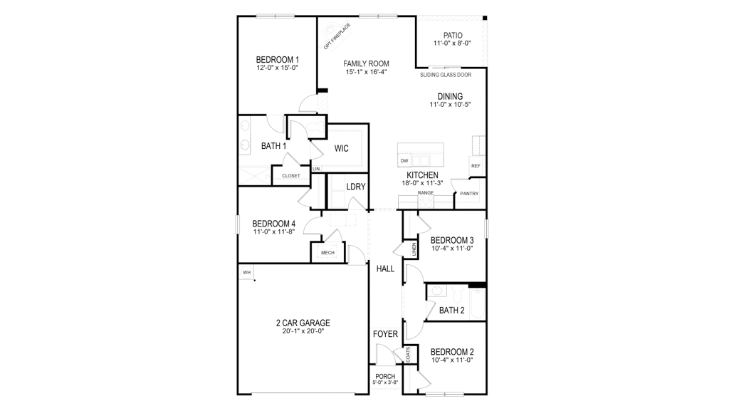 Cali floor plan