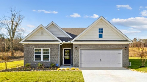 Cali plan front home elevation
