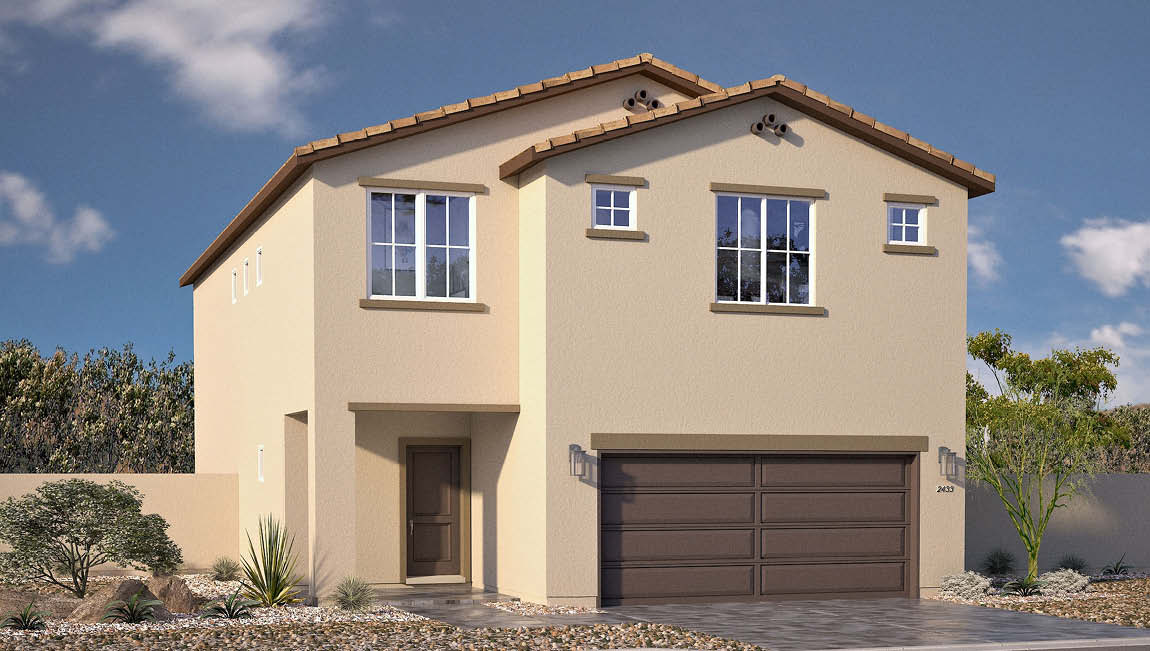 Floor Plan in Spectrum Falls Las Vegas, NV D.R. Horton