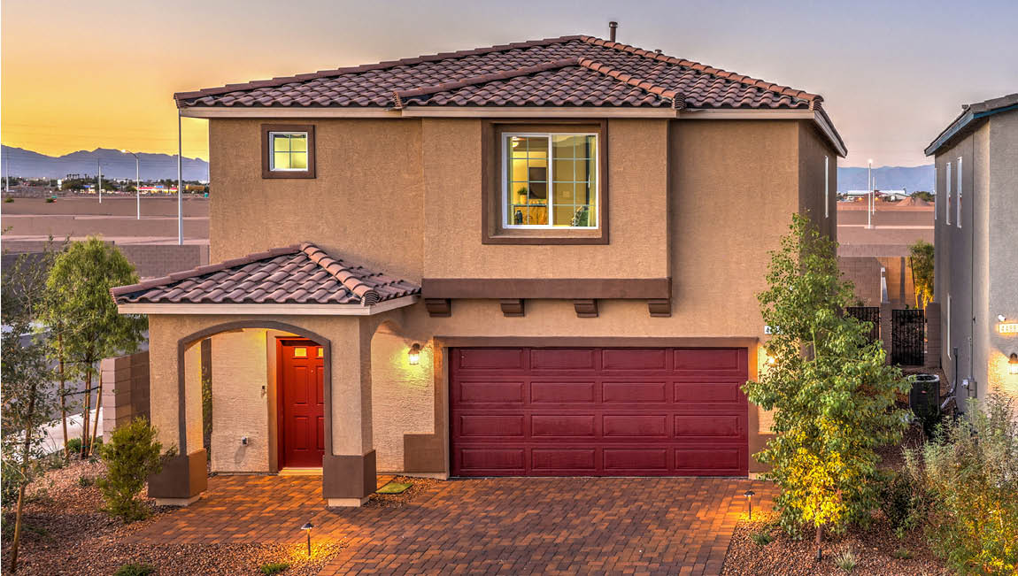 Floor Plan in Spectrum Falls Las Vegas, NV D.R. Horton