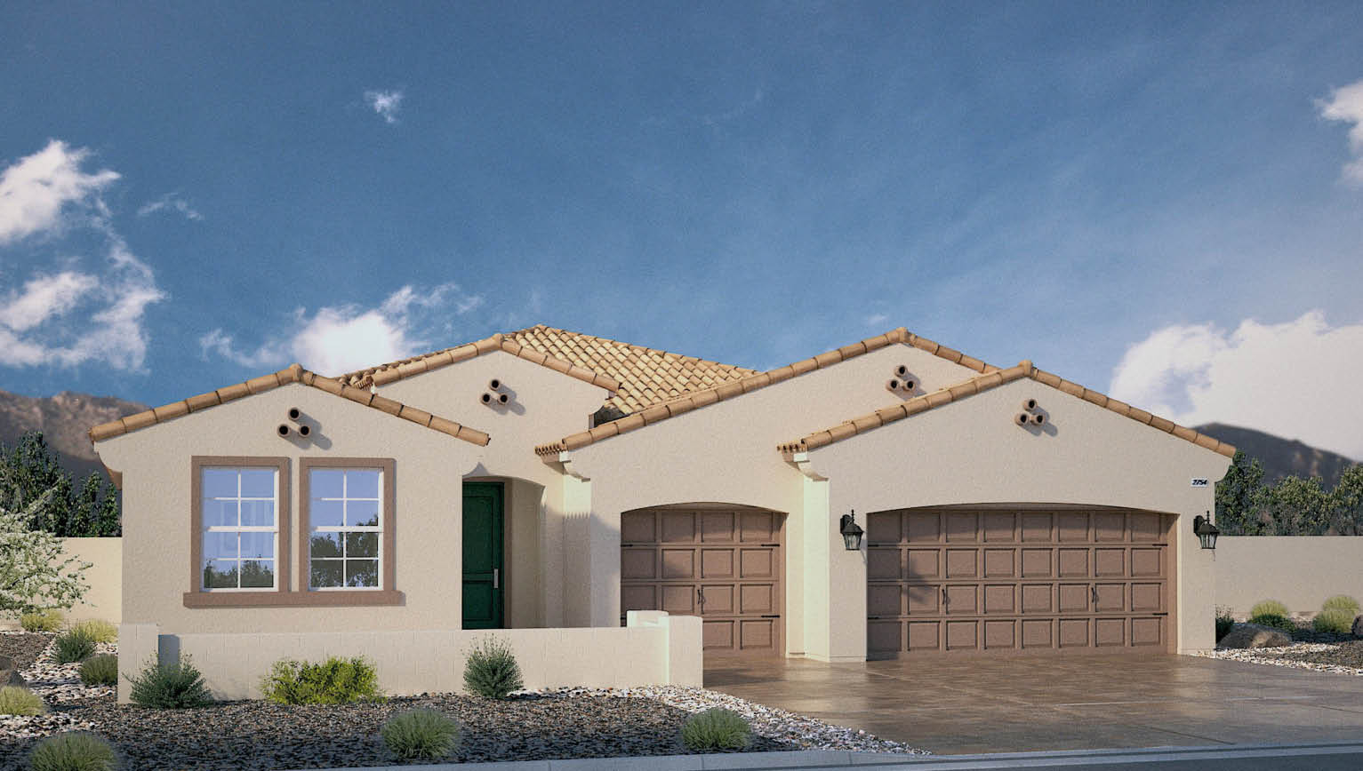 single story exterior