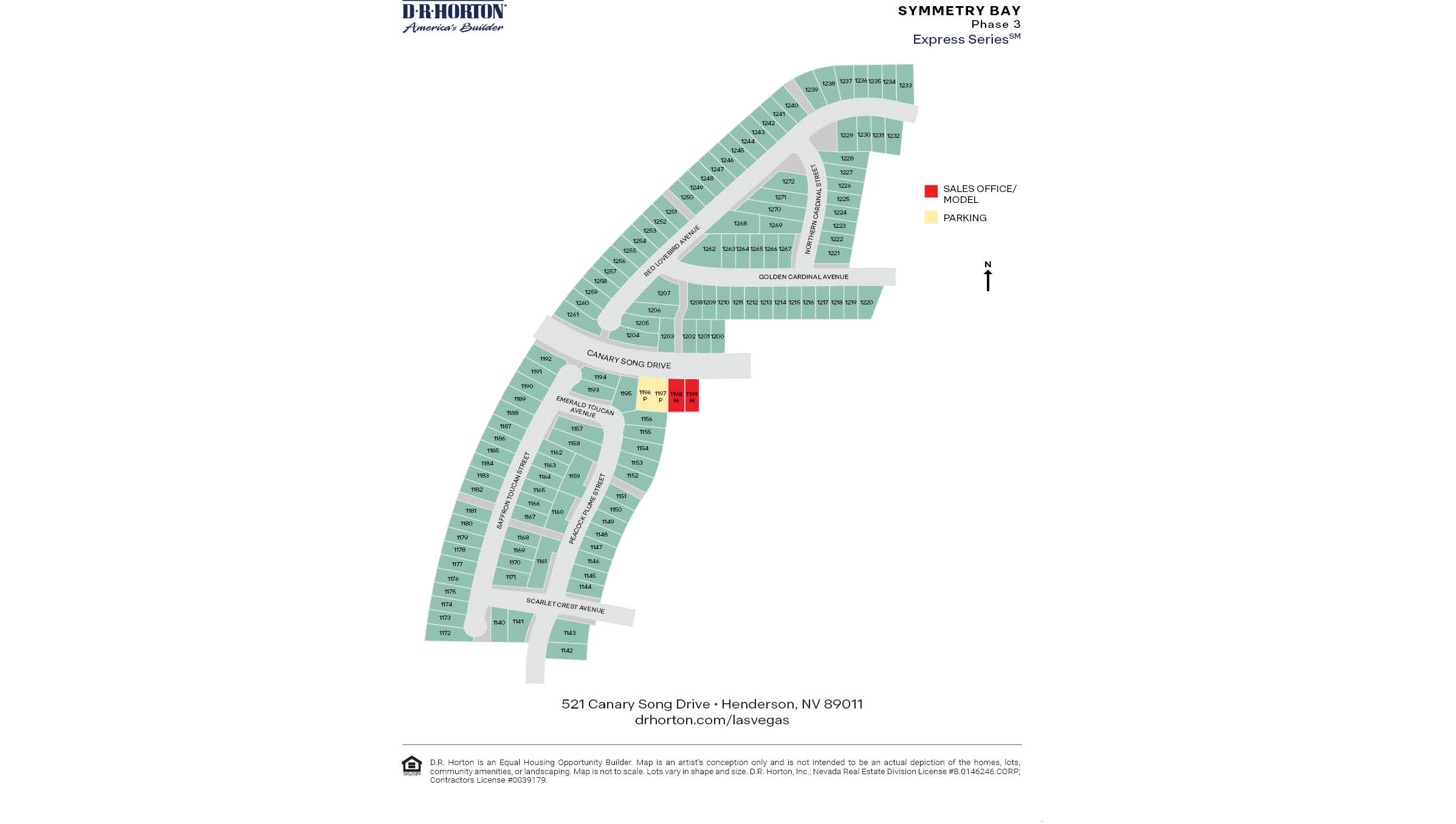 Static Lot Map