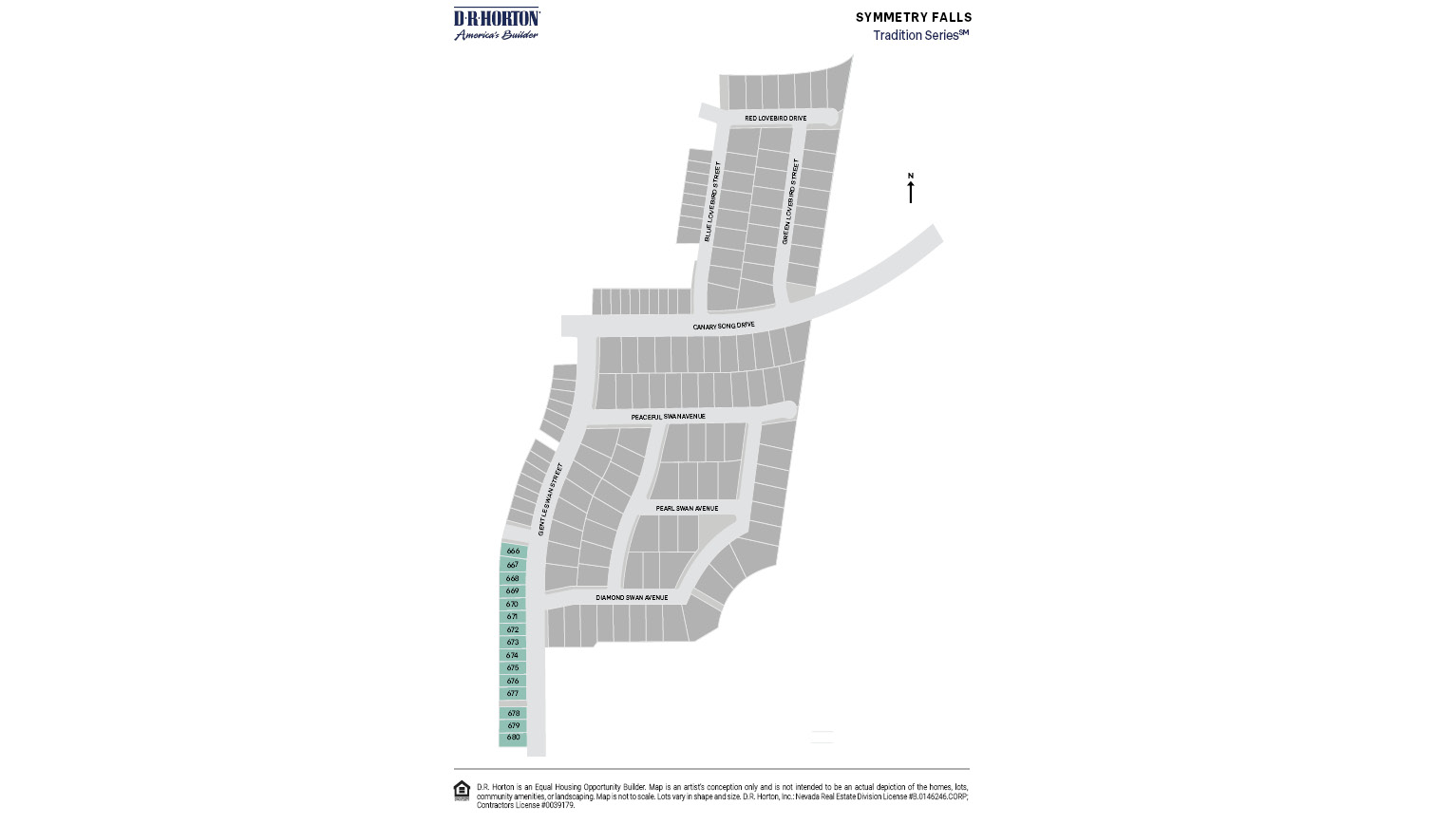 Static Lot Map