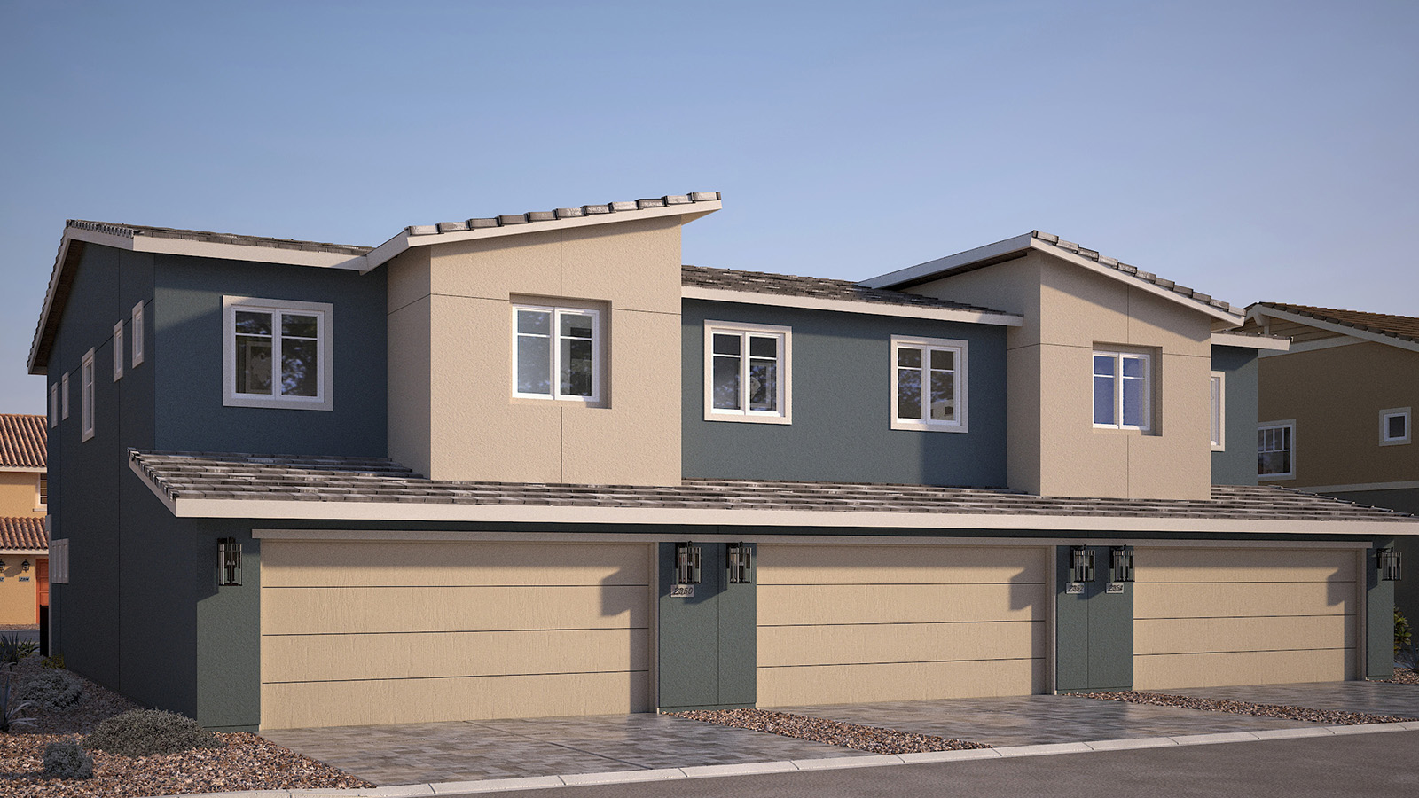 Symmetry Trails  3-plex building