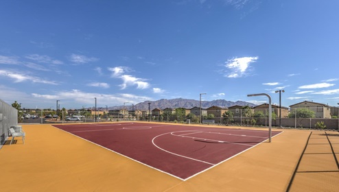 The basketball court at our Juno Pointe Community Park.
