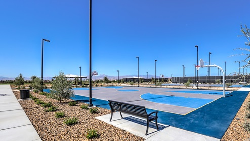 Spirit Park Basket Ball Court