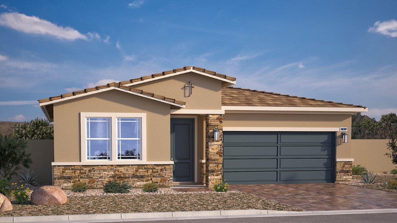 single story exterior