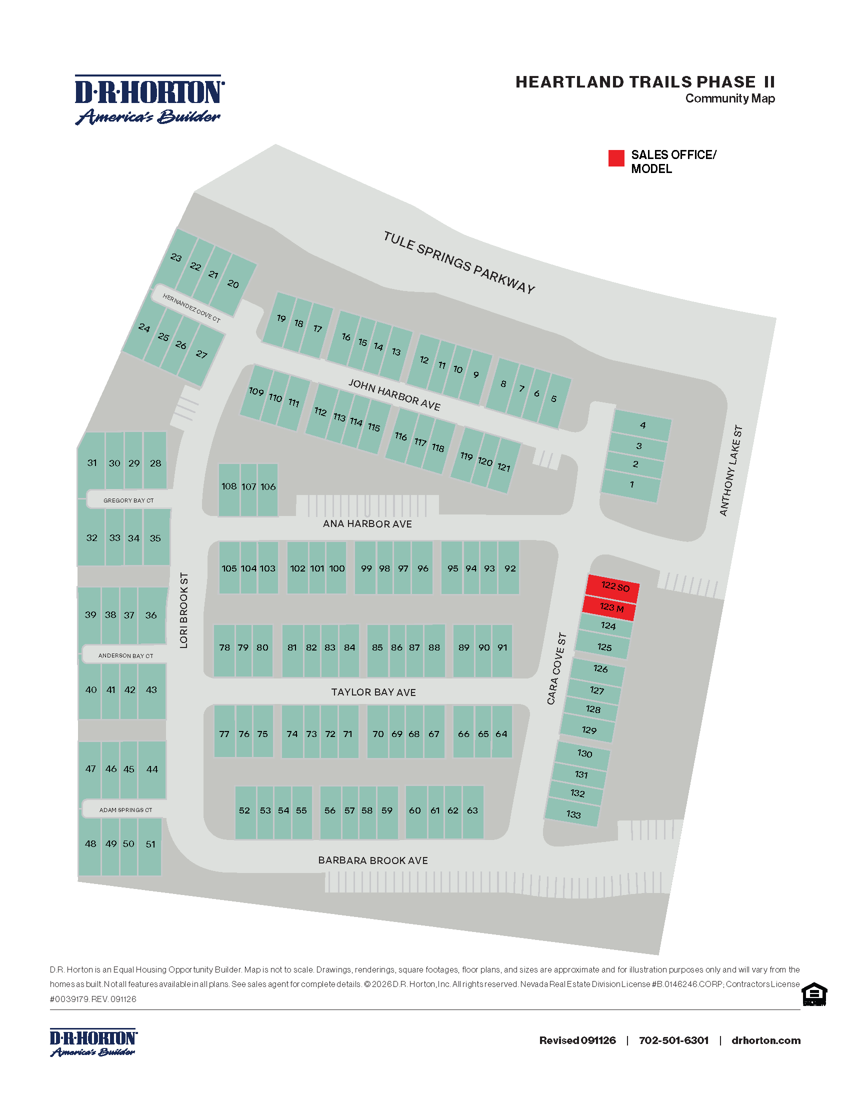 Static Lot Map