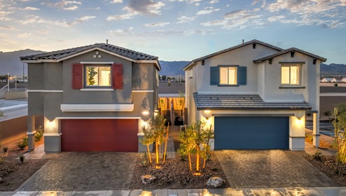 Two story homes at Kalea Bay.