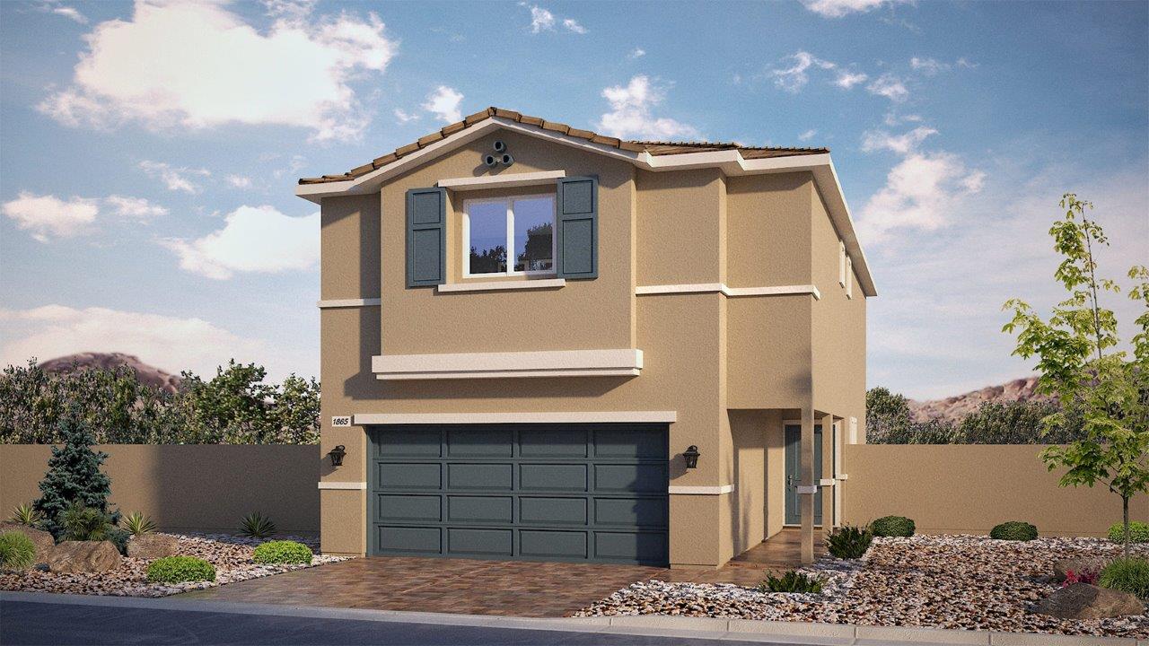two story exterior