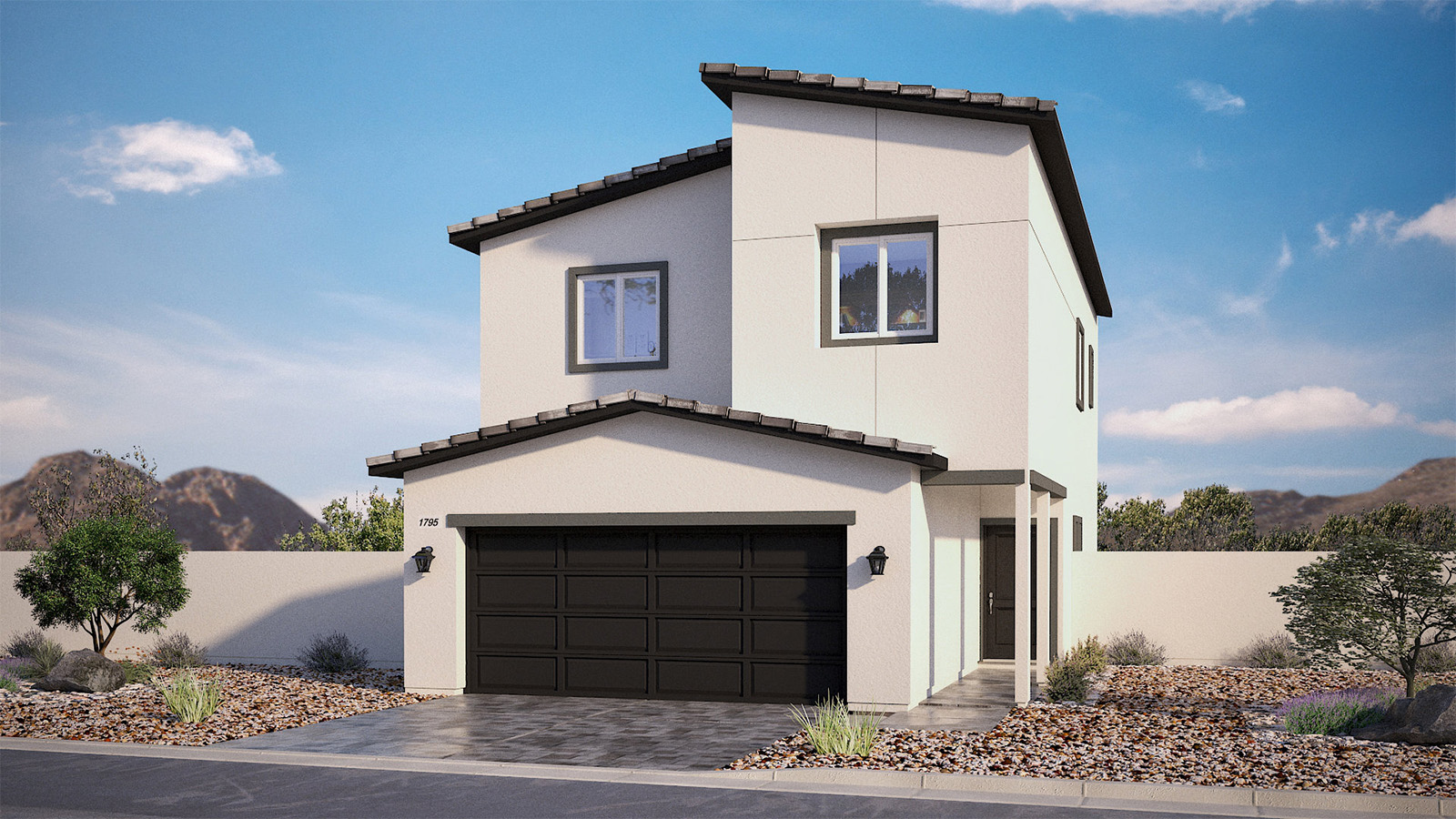 two story exterior
