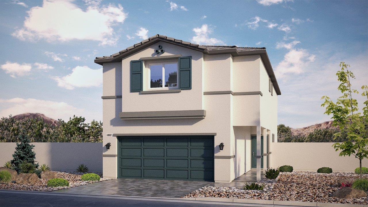 two story exterior