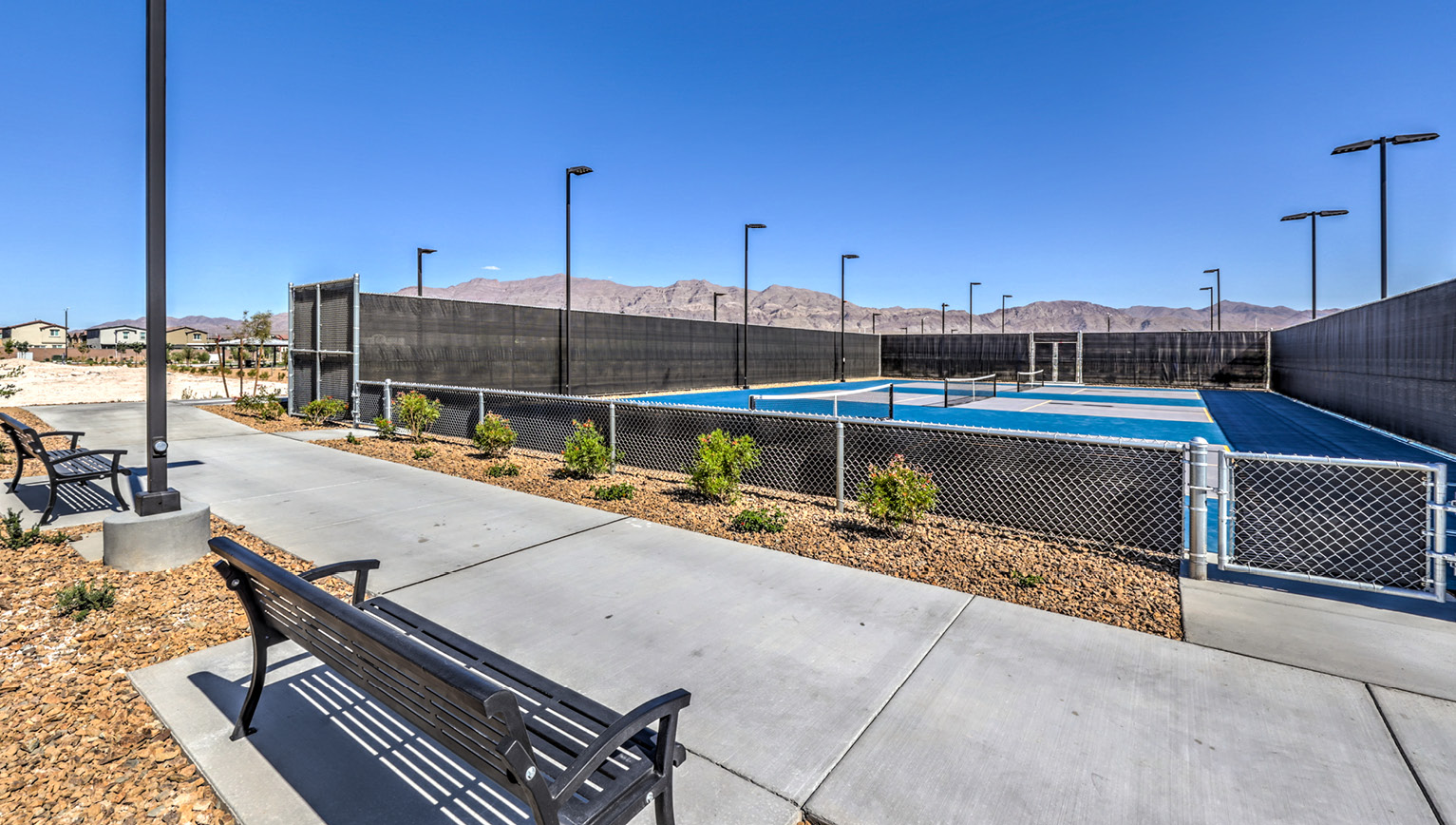 Heartland pickelball court