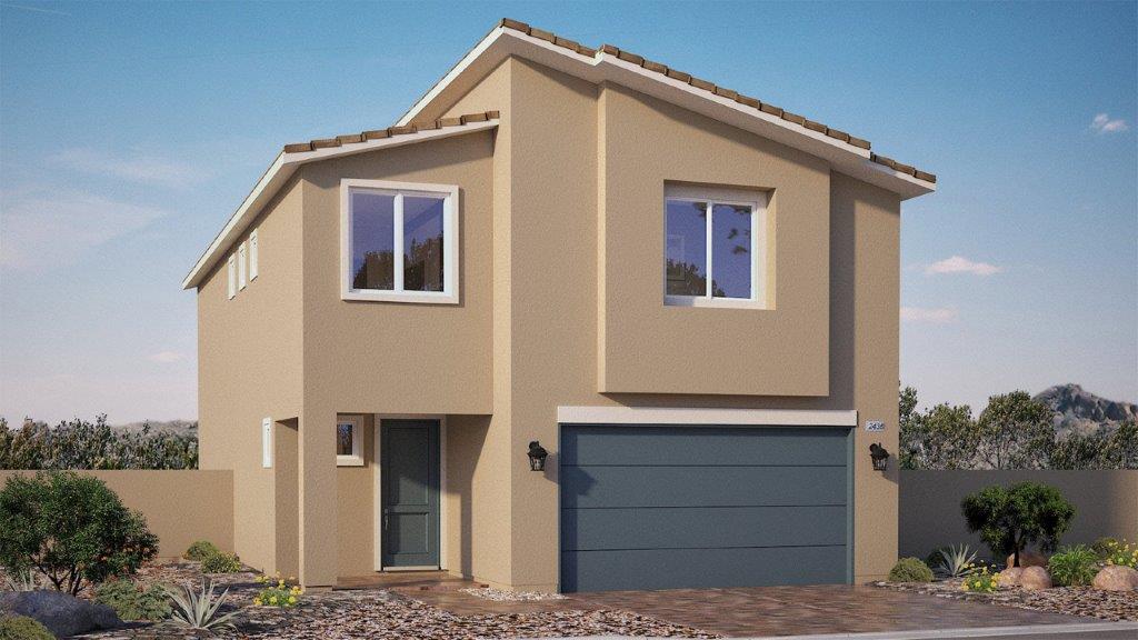 two story exterior