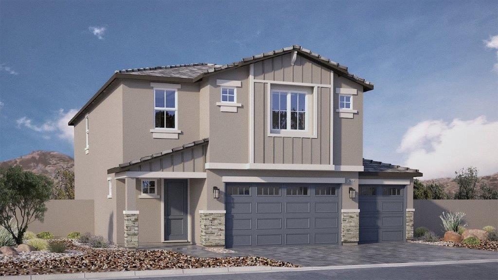 two story exterior