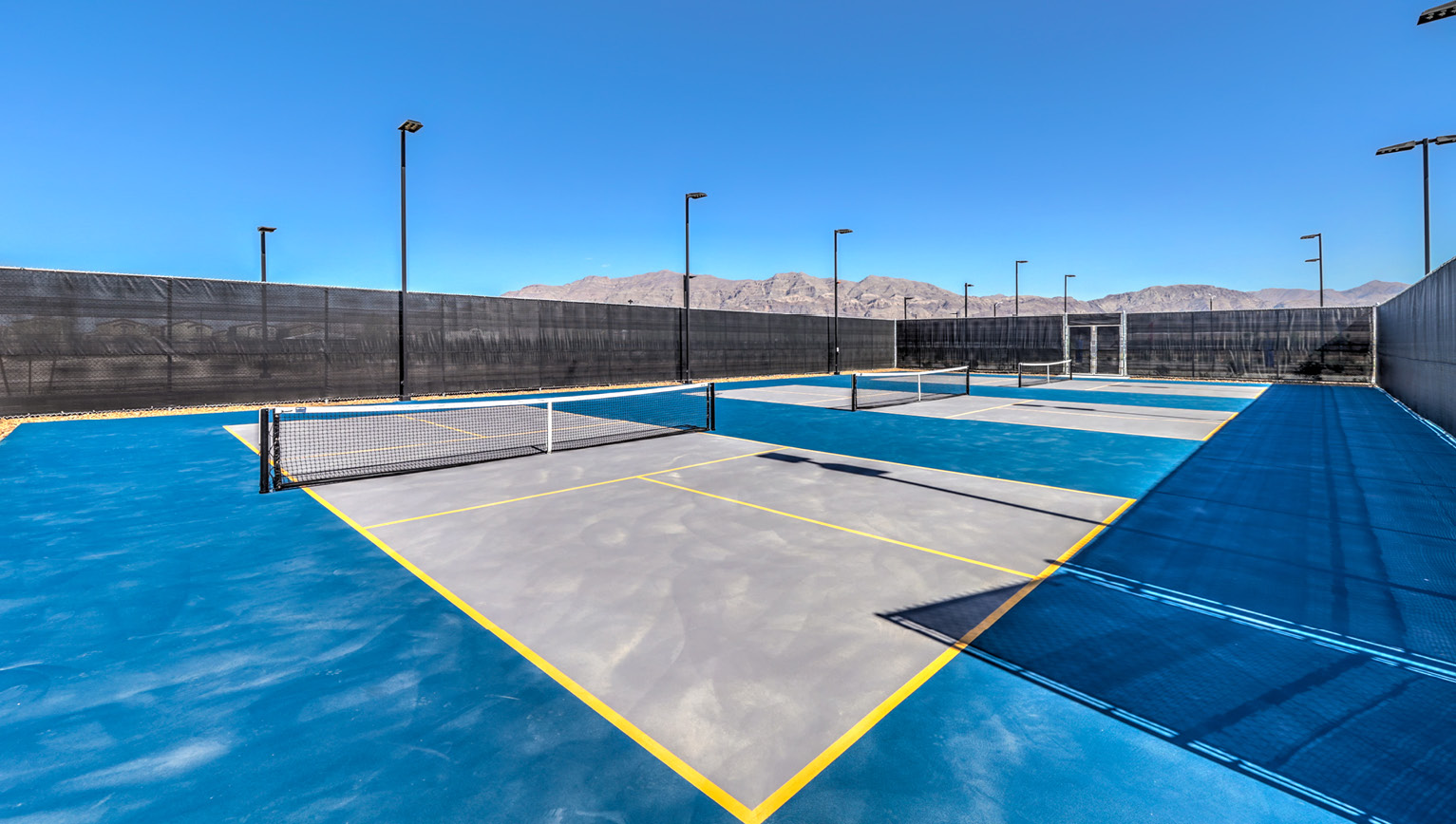 Heartland pickelball court