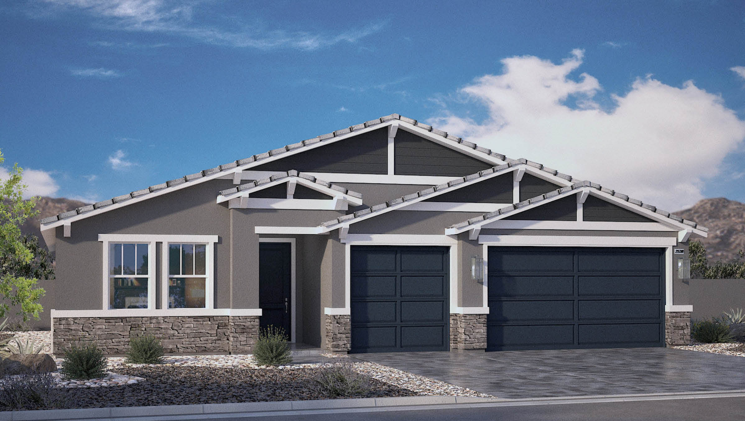 single story exterior